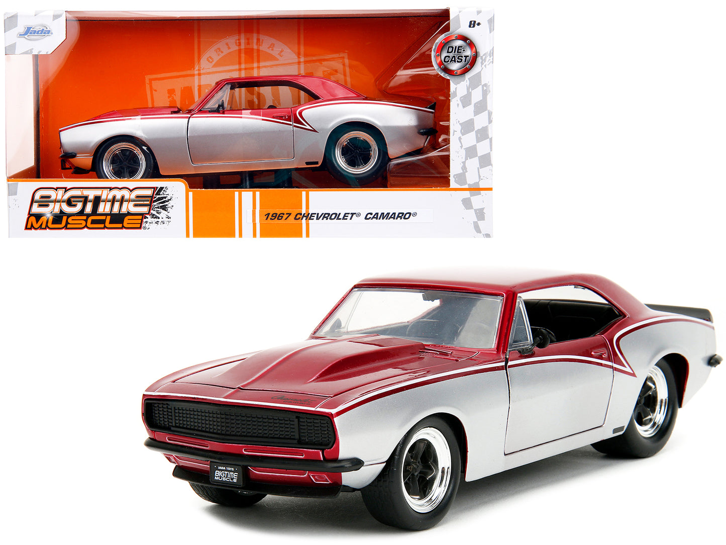 1967 Chevrolet Camaro Candy Red Diecast Model Car