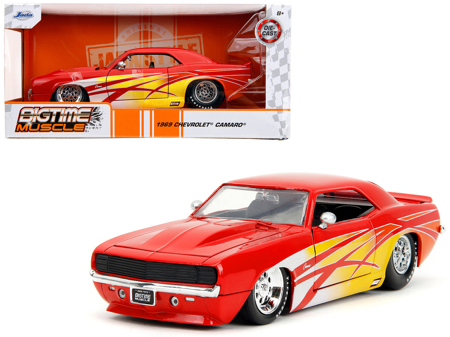 1969 Chevrolet Camaro Red Diecast Model Car