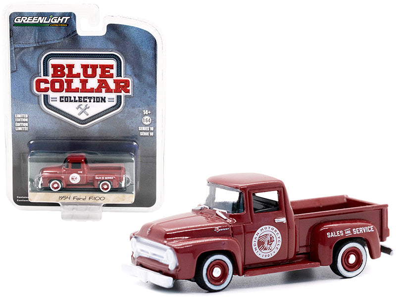 1954 Ford F-100 Red Diecast Model Pickup Truck