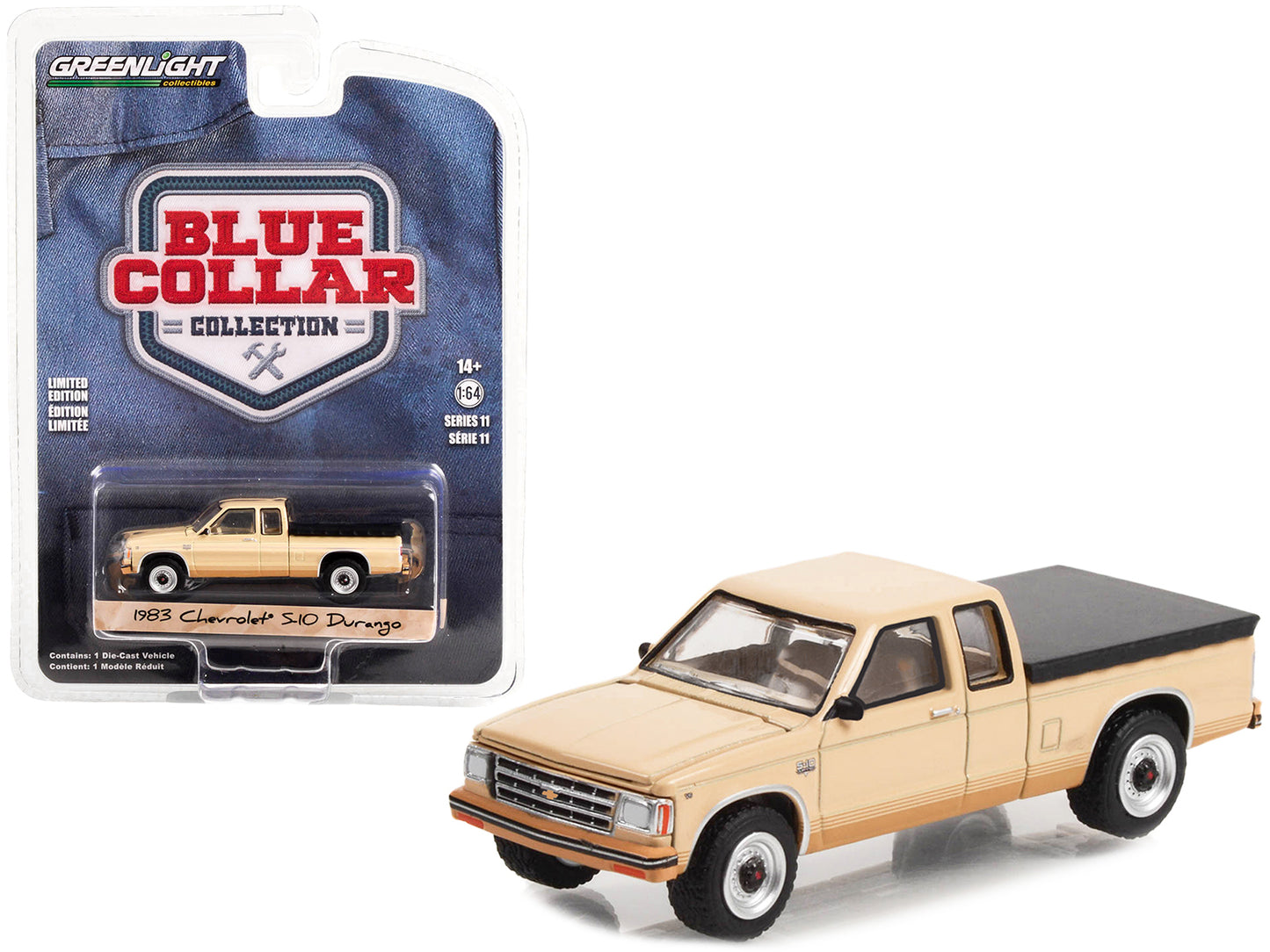 1983 Chevrolet S-10 Tan Diecast Model Pickup Truck