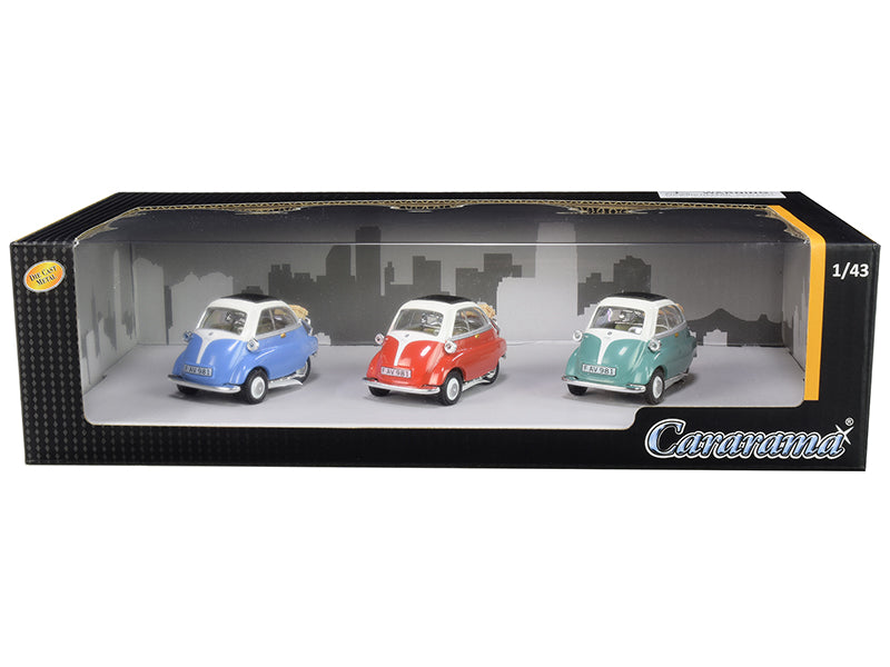BMW Isetta 3 piece Diecast Model Car/Truck Set