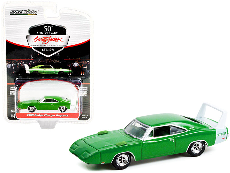 1969 Dodge Charger Daytona Green Diecast Model Car