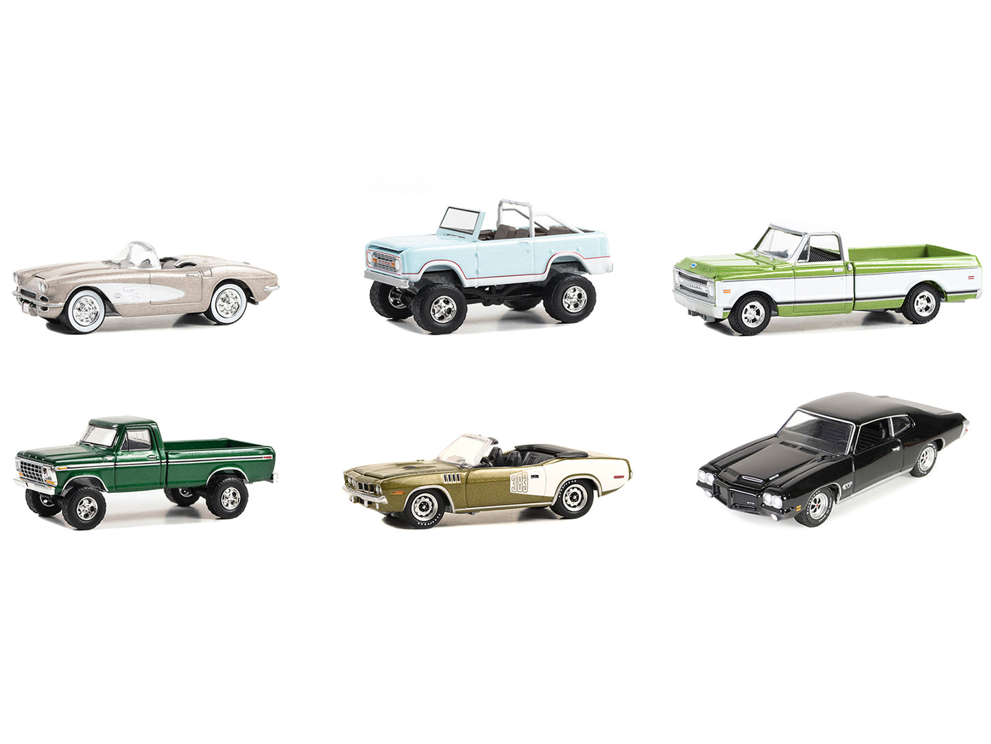 Barrett Jackson Diecast Model Car/Truck Set