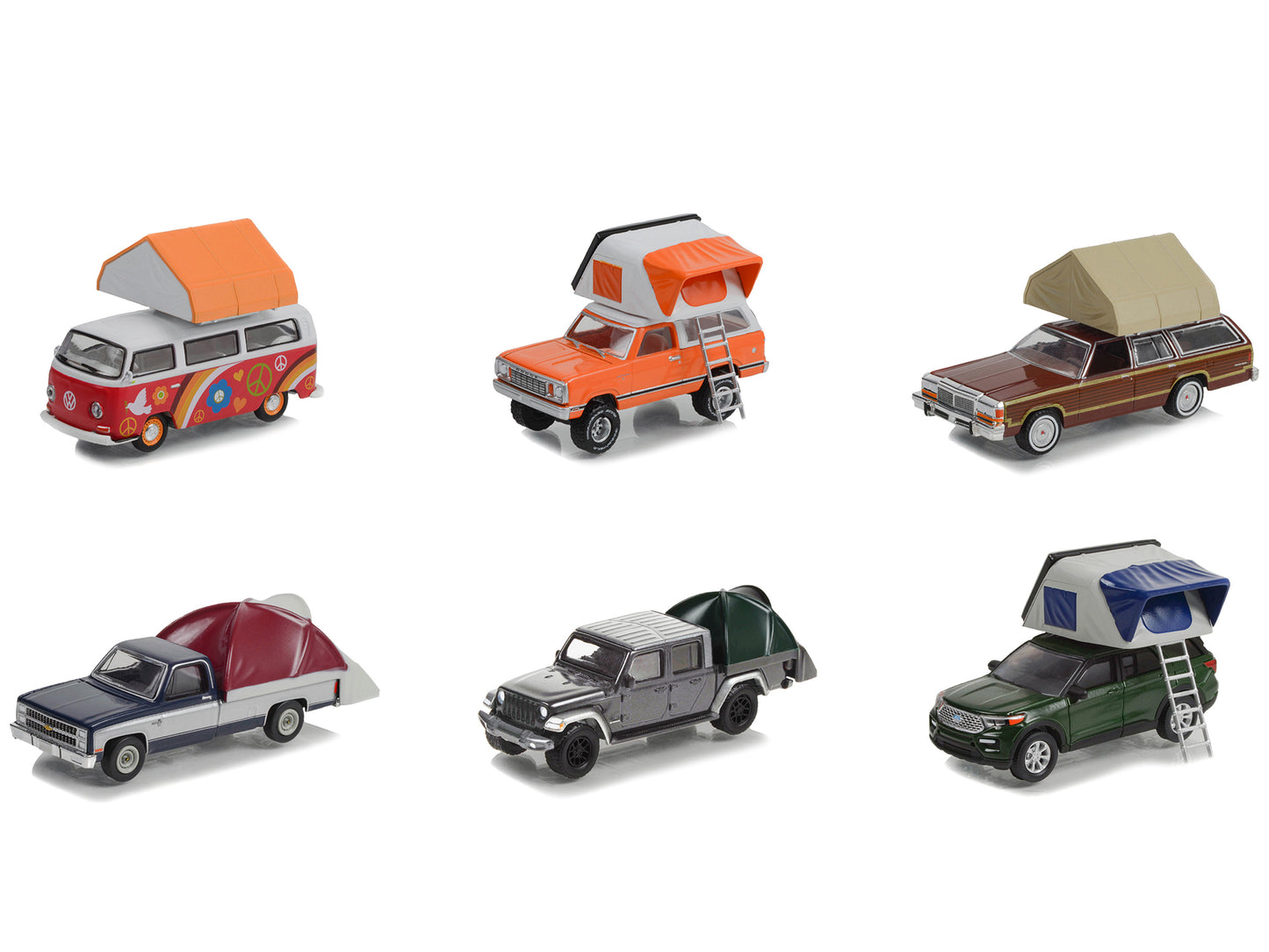 The Great Outdoors Diecast Model Car/Truck Set