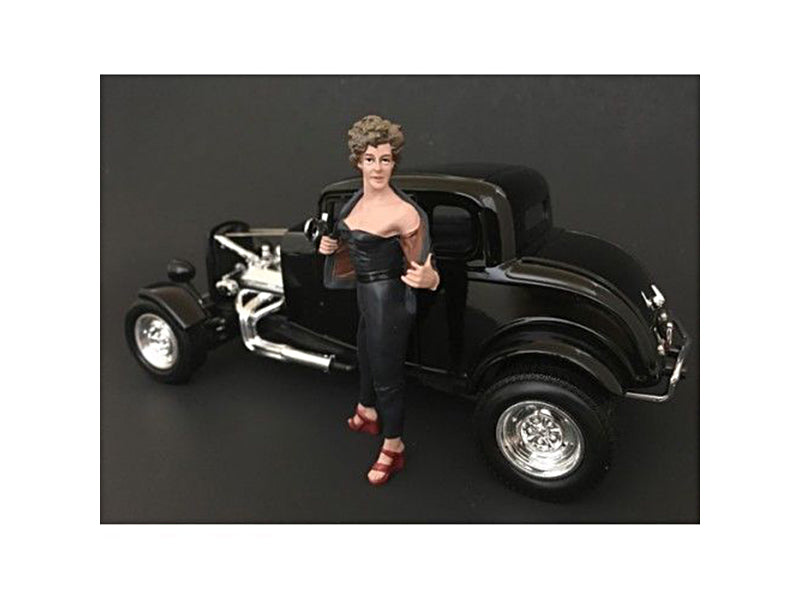 50's Style Figurine II Model Retro Style Figure