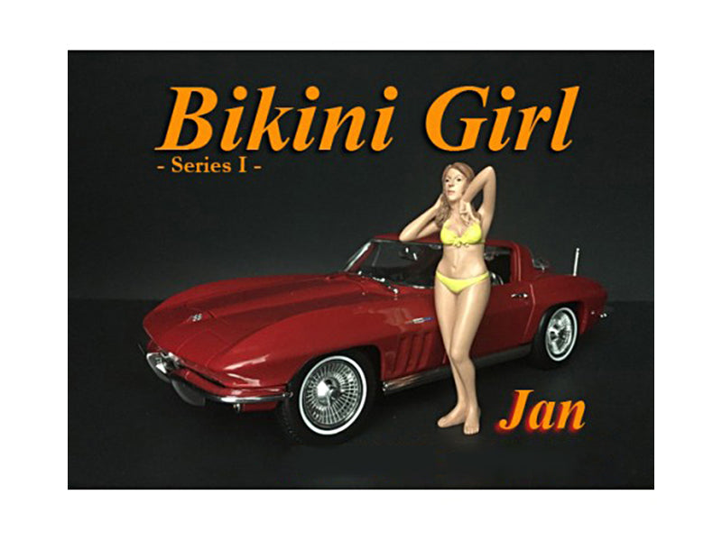 January Bikini Model Calendar Girls Figure
