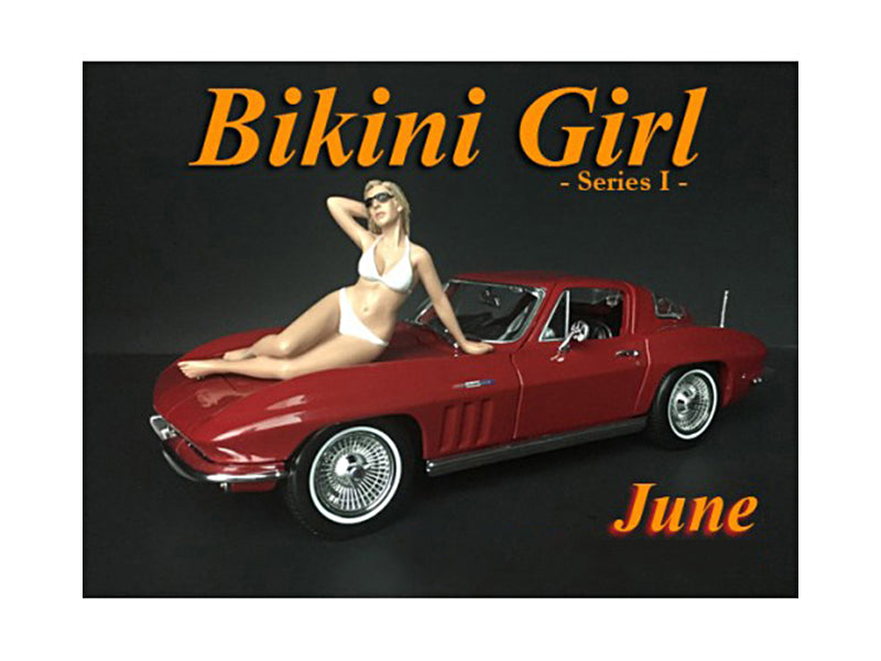 June Bikini Model Calendar Girls Figure