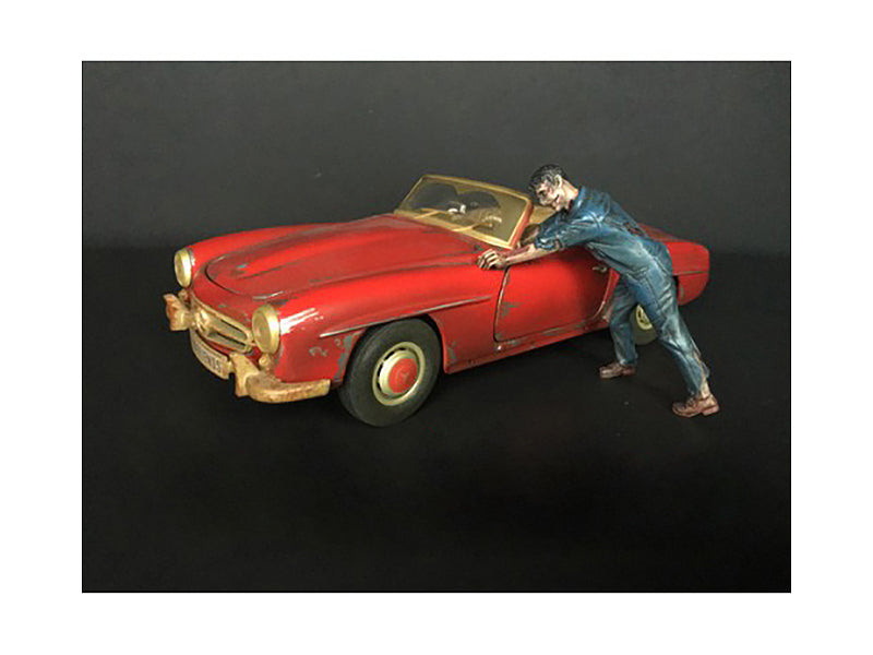 Zombie Mechanic Figurine IV Model Zombie Mechanics Creepy
