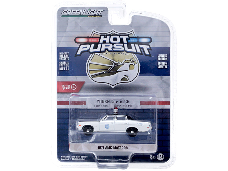 1971 AMC Matador Yonkers White Diecast Model Car