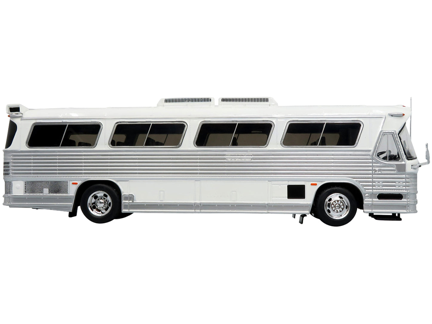1980 Dina 323-G2 White Diecast Model Bus