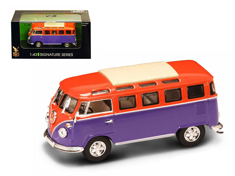 1962 Volkswagen Microbus Purple Diecast Model Van