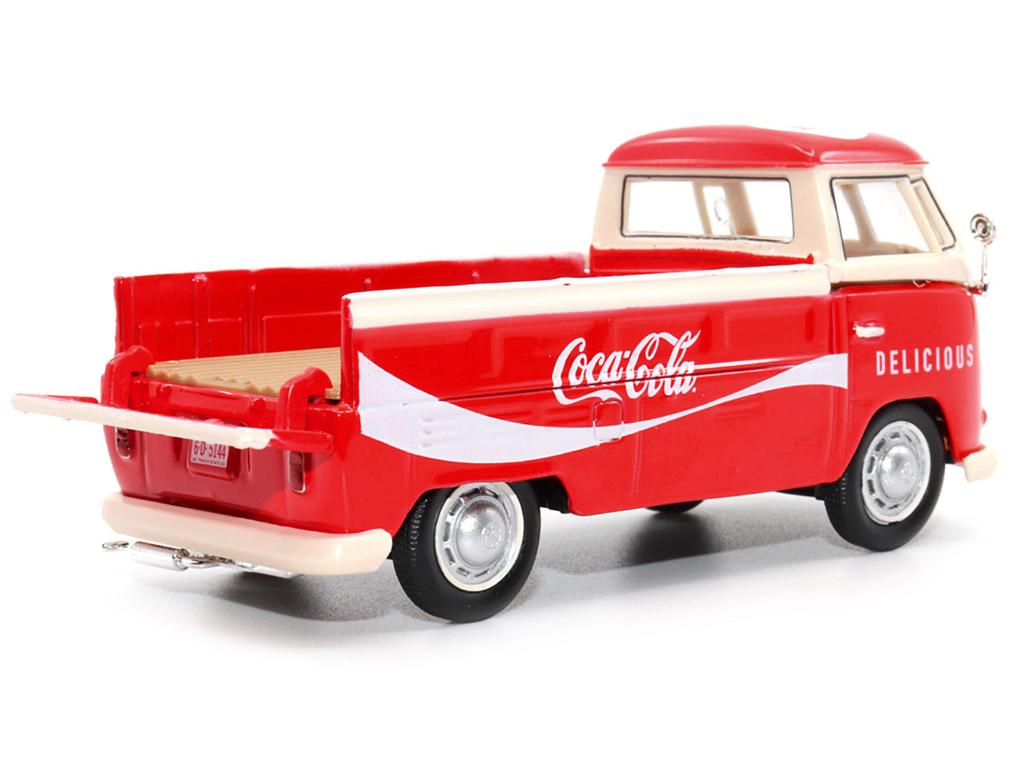 1962 Volkswagen T1 Red Diecast Model Pickup Truck Coca-Cola