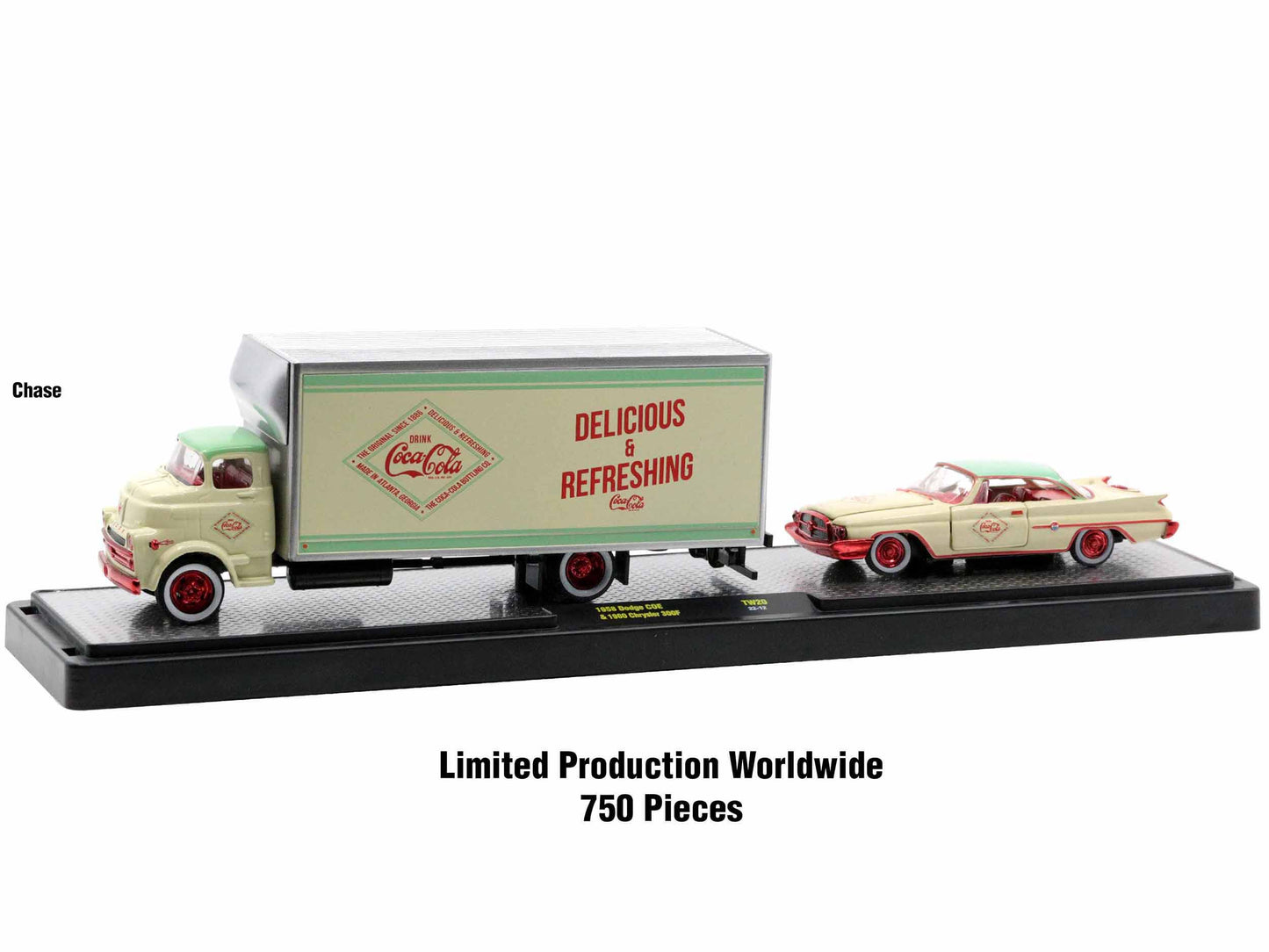 Auto Haulers Coca-Cola Diecast Model Car/Truck Set Coca-Cola