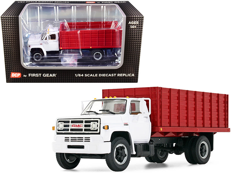 GMC 6500 Grain White Diecast Model Grain Truck