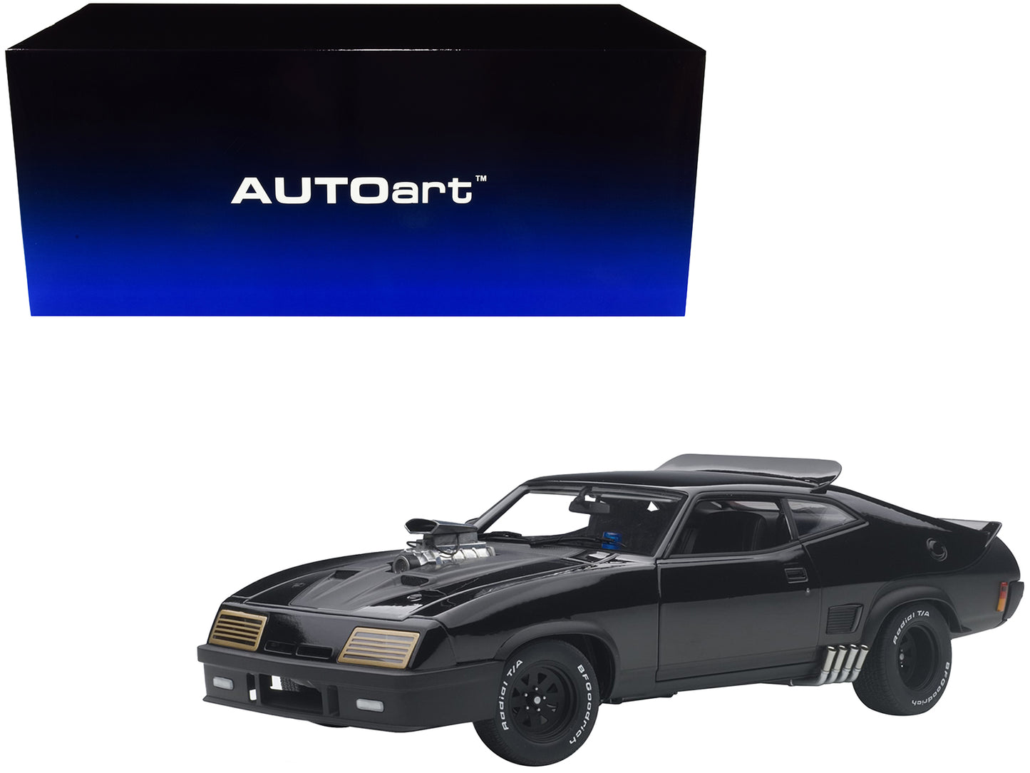 Ford XB Falcon Tuned Black Diecast Model Car
