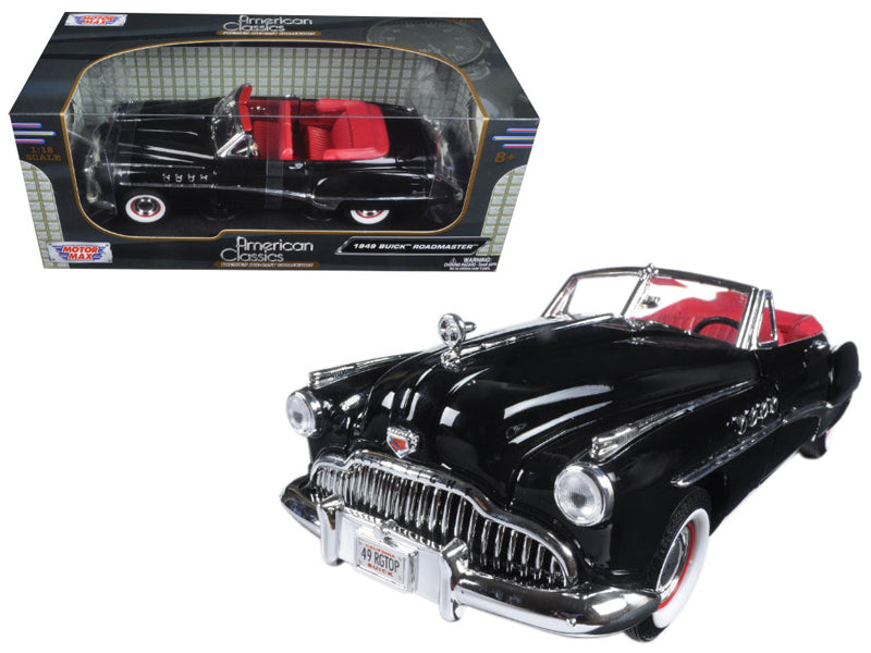 1949 Buick Roadmaster Black Diecast Model Car