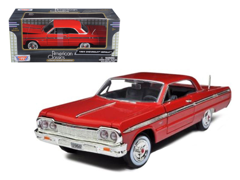 1964 Chevrolet Impala Red Diecast Model Car