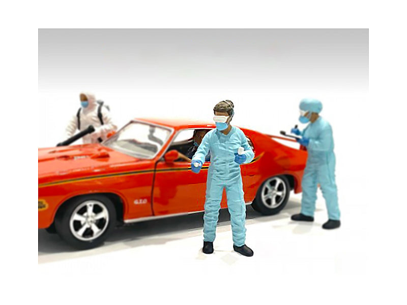 Hazmat Crew Figurine II Model HAZMAT Crew Figure HAZMAT