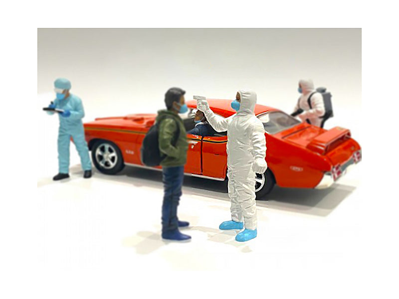 Hazmat Crew Figurine VI Model HAZMAT Crew Figure HAZMAT