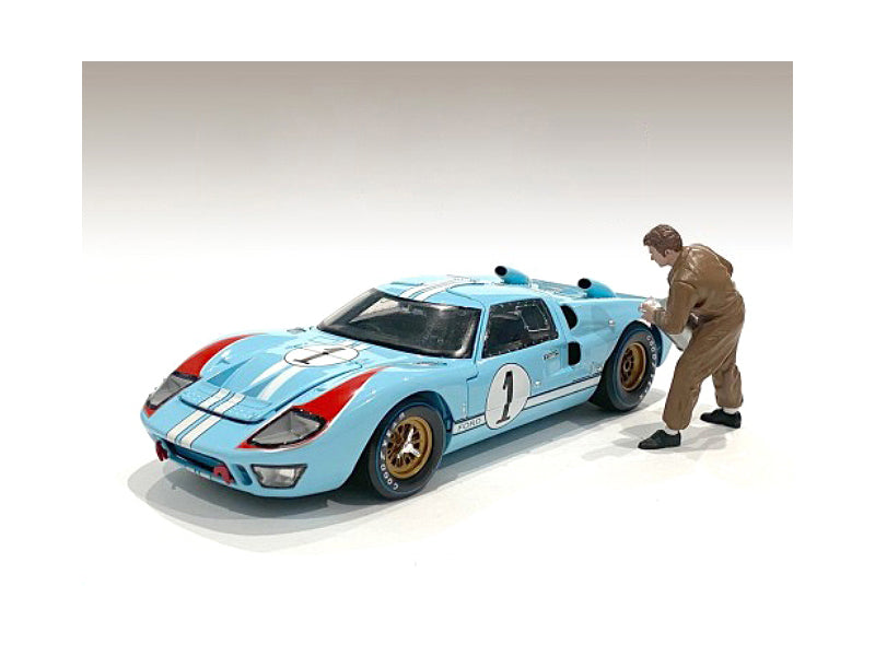 Figurine for Model Race Day Crew Figure