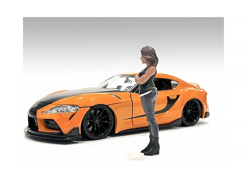 Figurine of Model Car Meet Figure