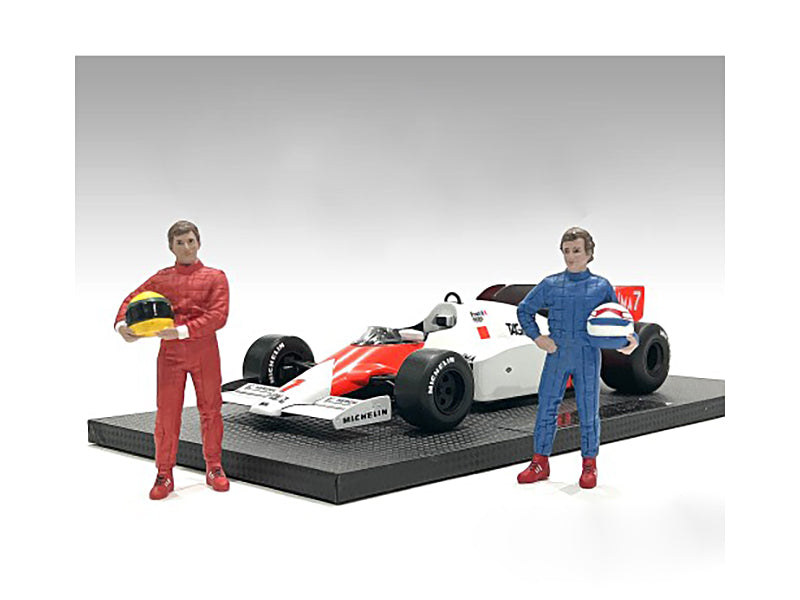 Racing Legends Diecast Model Race Car Driver Figure