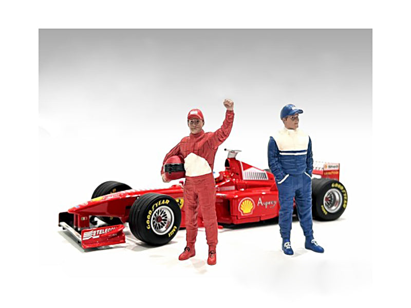 Racing Legends Diecast Model Race Car Driver Figure