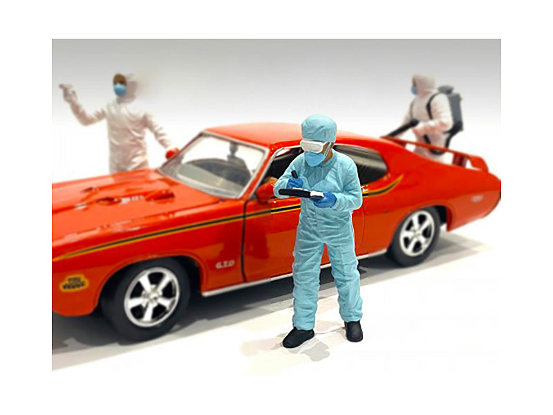 Hazmat Crew Figurine IV Model HAZMAT Crew Figure HAZMAT