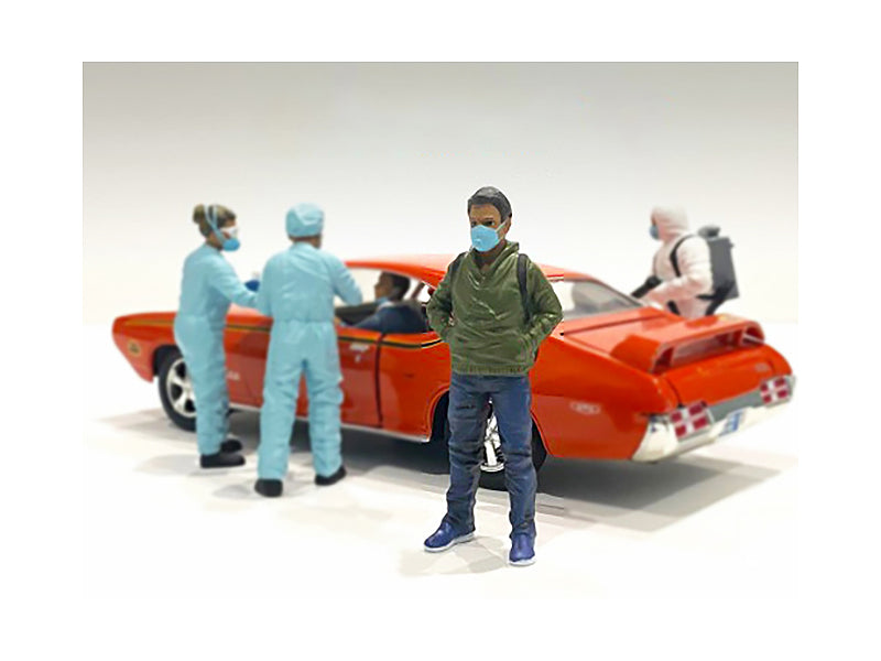 Hazmat Crew Figurine V Model HAZMAT Crew Figure HAZMAT