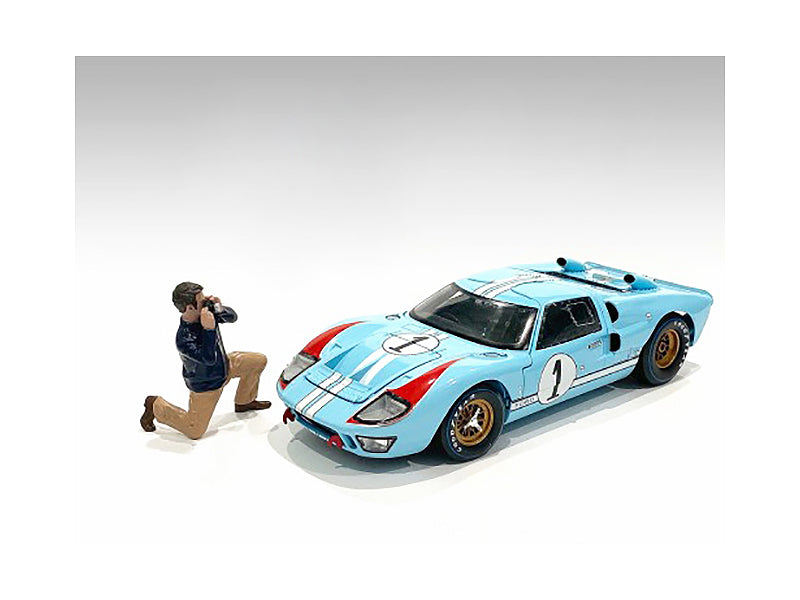 Figurine for Model Race Day Crew Figure