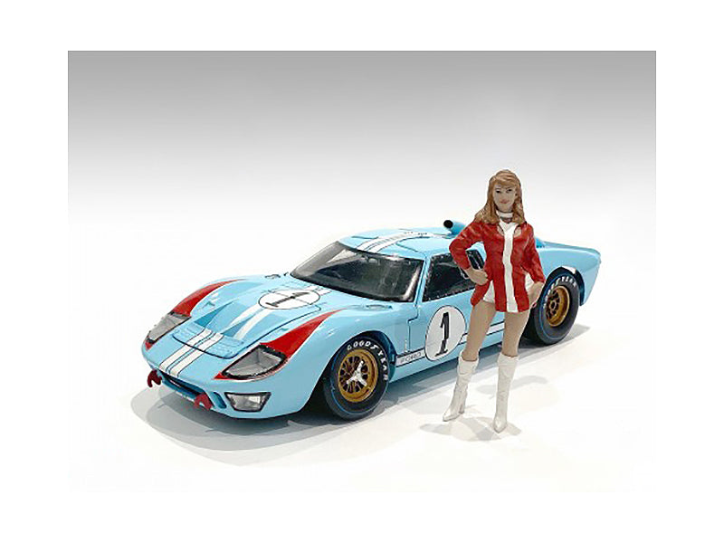 Figurine for Model Race Day Crew Figure