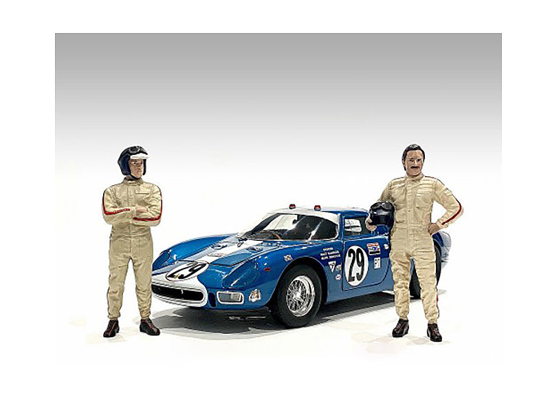 Racing Legends Diecast Model Race Car Driver Figure