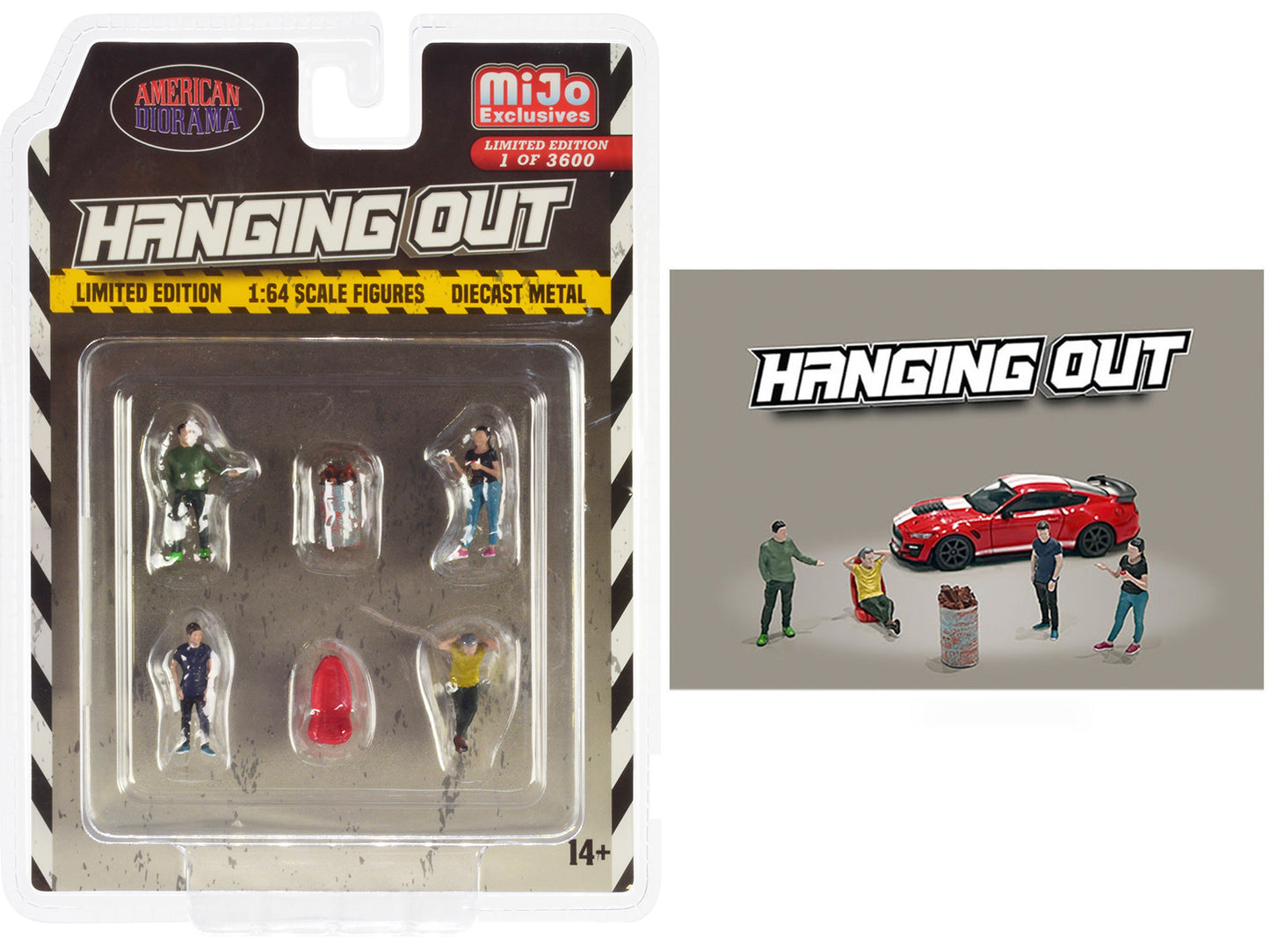 Hanging Out Diecast Model Lifestyle Figure