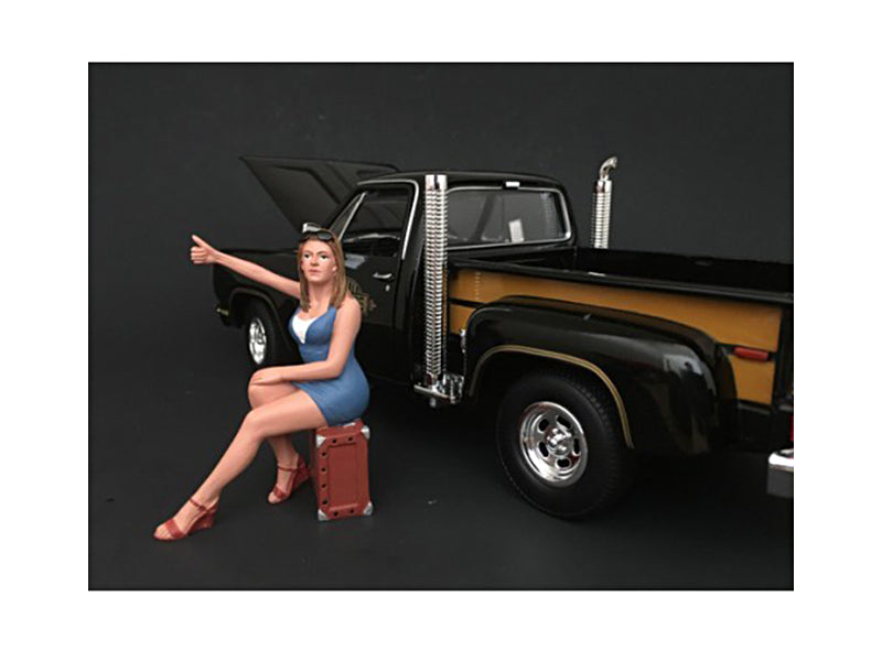 70's Style Figurine VI Model Retro Style Figure
