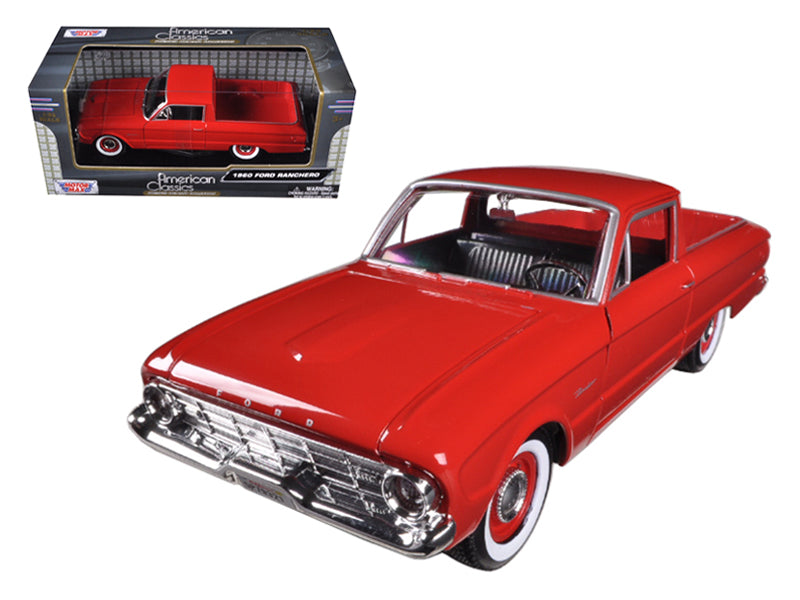 1960 Ford Falcon Ranchero Red Diecast Model Car