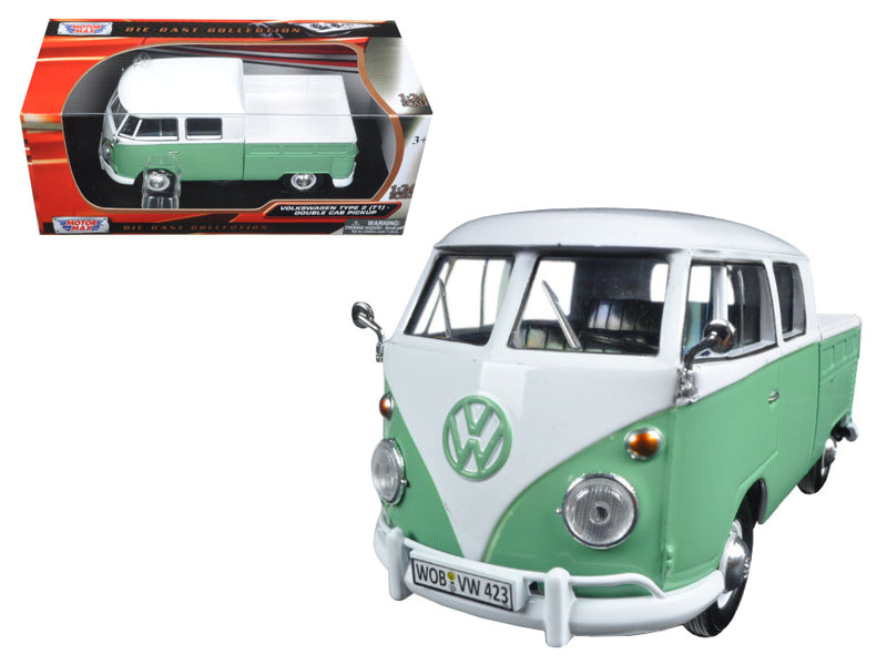 Volkswagen Type 2 T1 White Diecast Model Pickup Truck