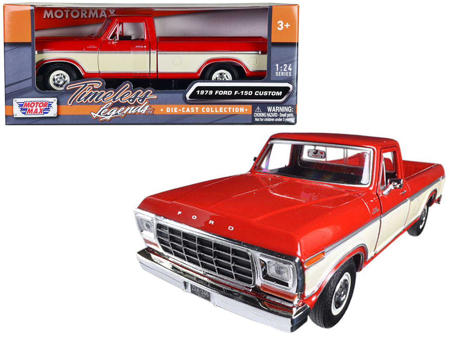 1979 Ford F-150 Red Diecast Model Pickup Truck