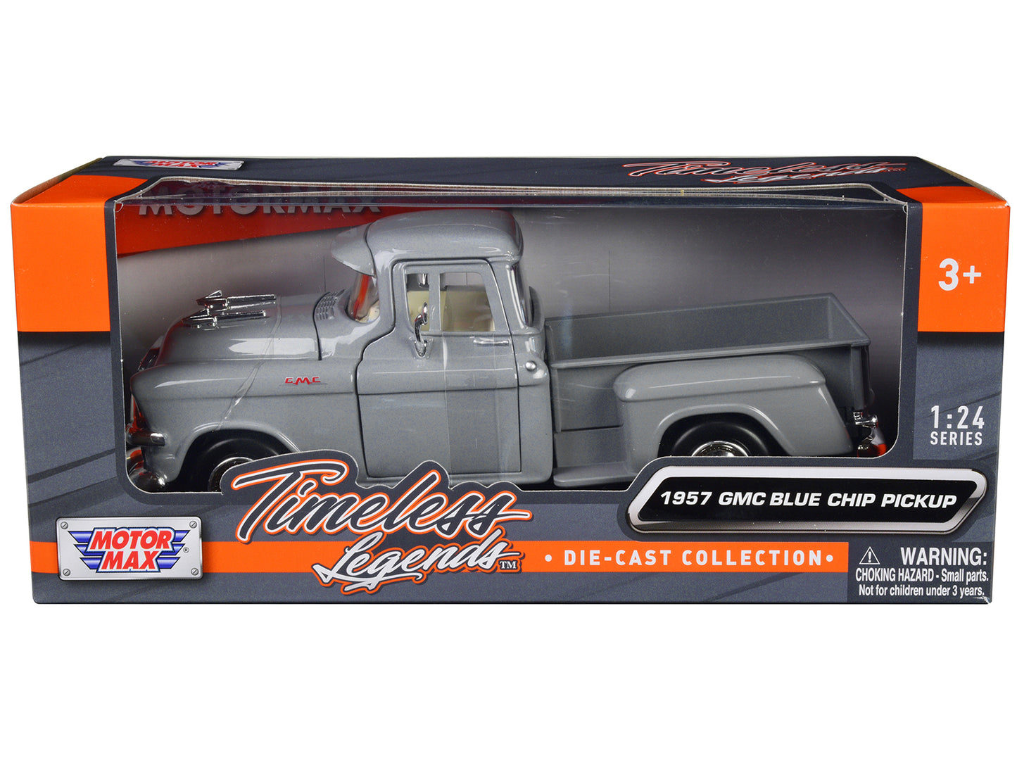 1957 GMC Chip Blue Diecast Model Pickup Truck