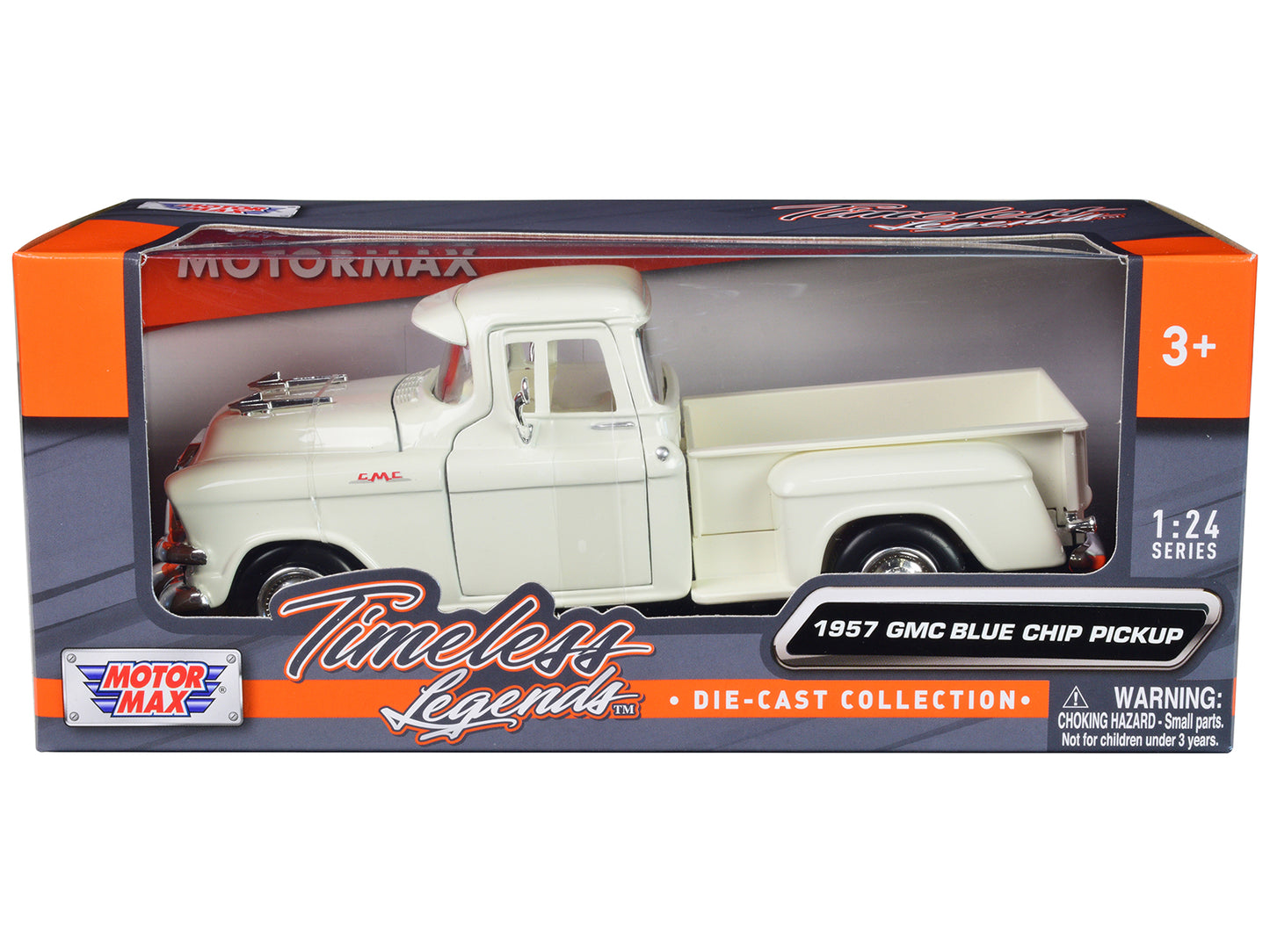 1957 GMC Chip Blue Diecast Model Pickup Truck