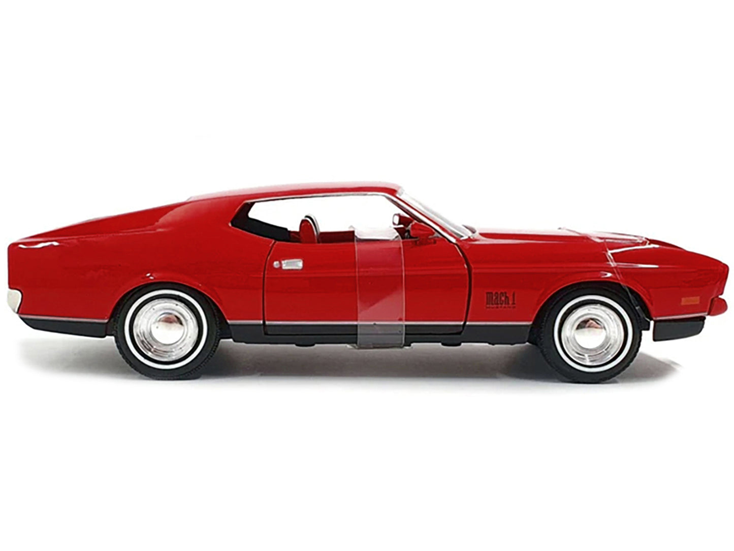 1971 Ford Mustang Mach Red Diecast Model Car James Bond 007