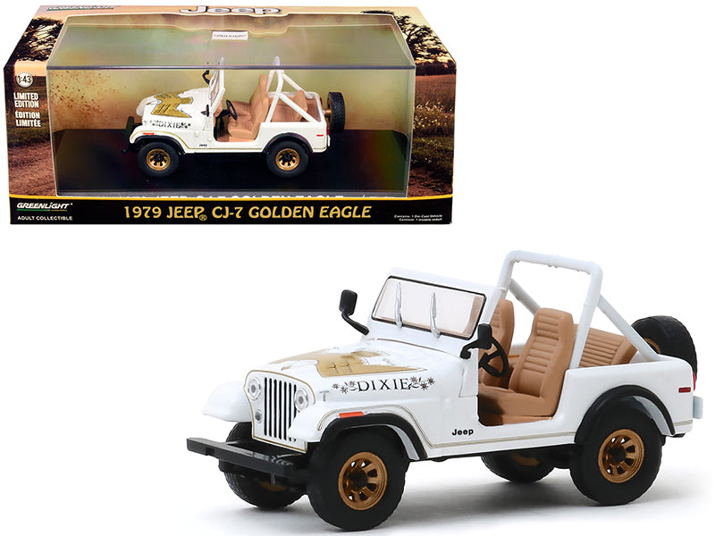 1979 Jeep CJ-7 White Diecast Model Car