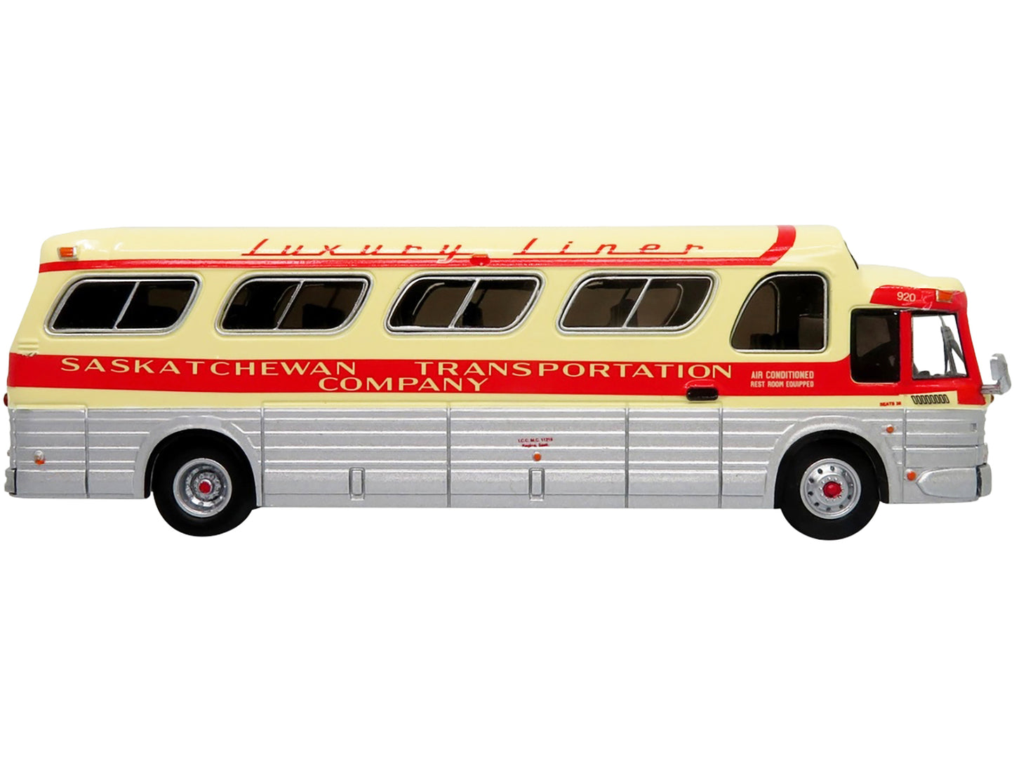 1966 GM PD4107 Buffalo Diecast Model Bus