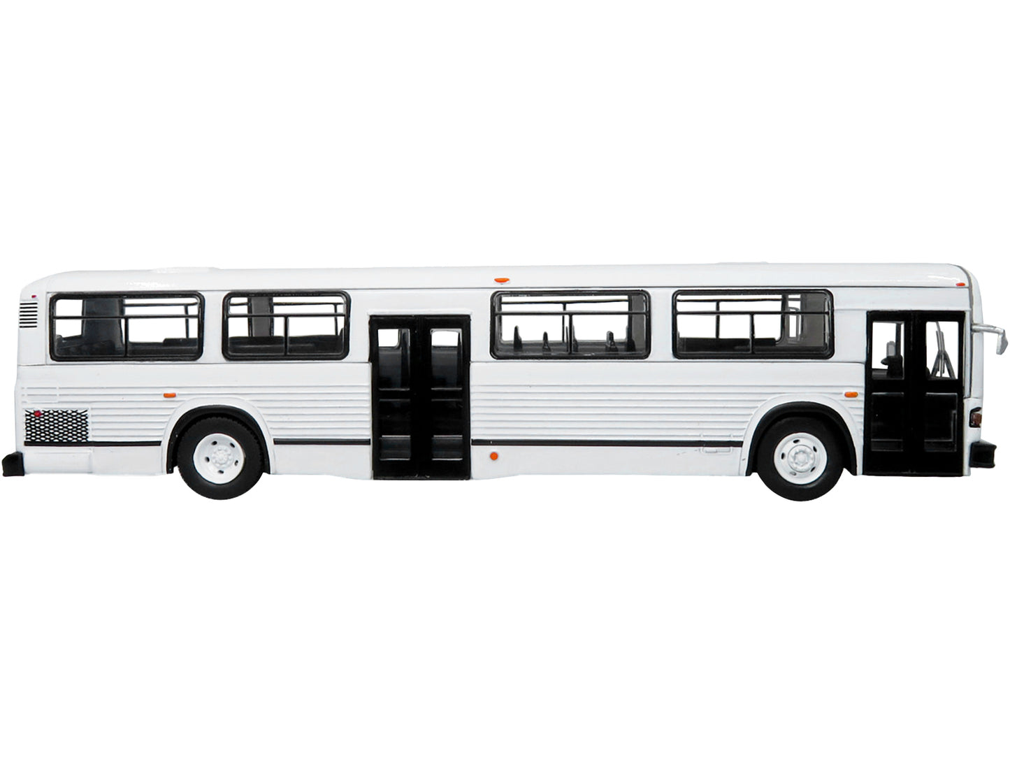 MCI Classic City Bus White Diecast Model Bus