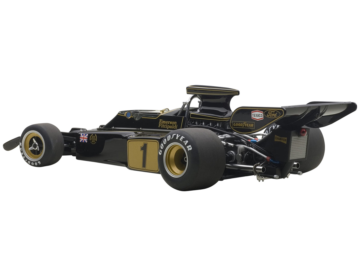 Lotus 72E 1973 Emerson Model Race Car