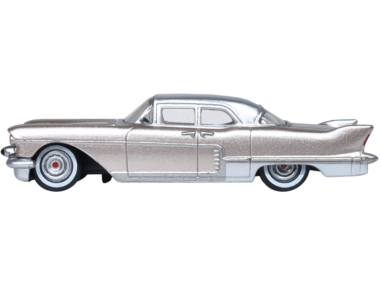 1957 Cadillac Eldorado Brougham Beige Diecast Model Car
