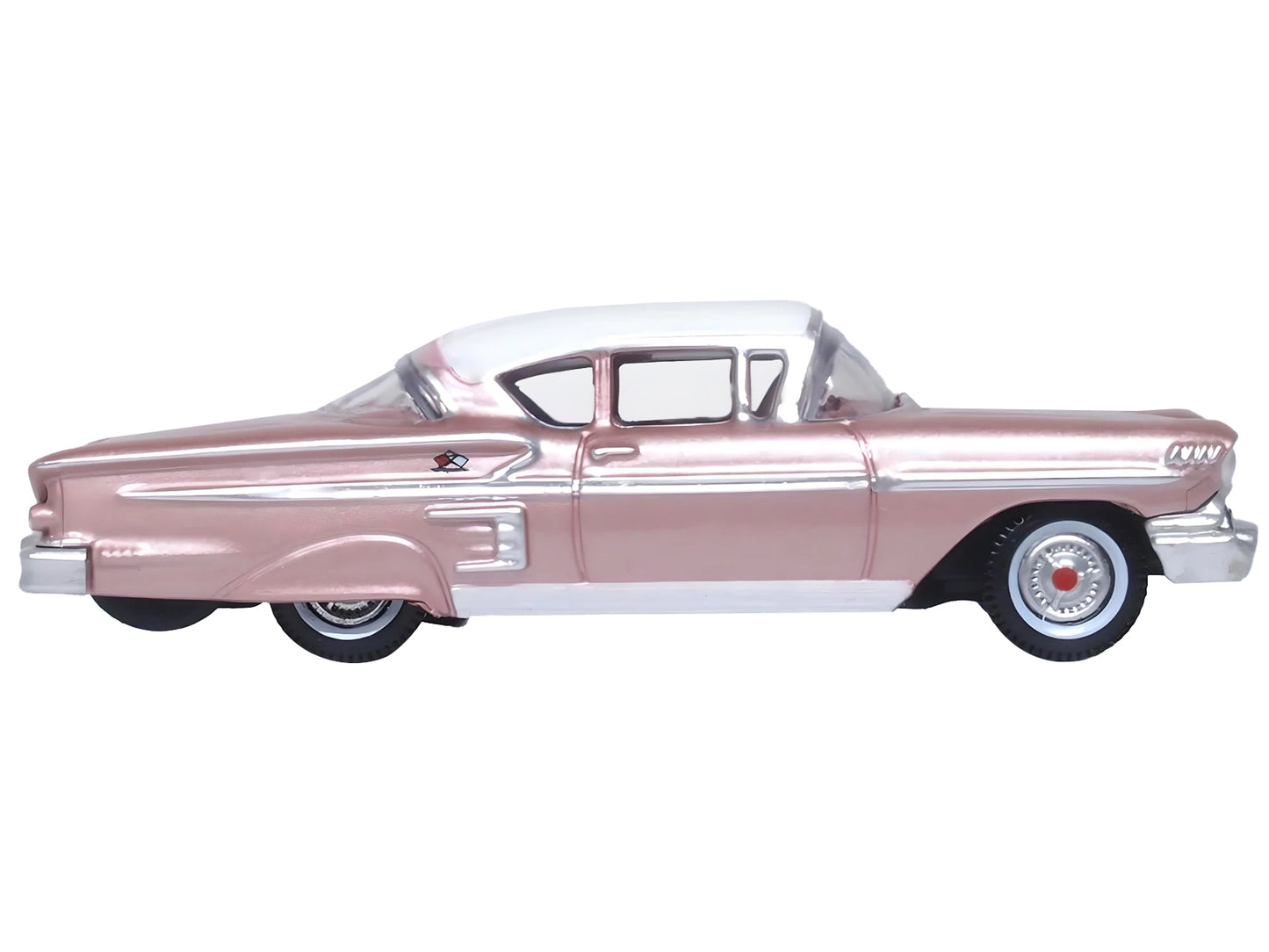 1958 Chevrolet Impala Sport Pink Diecast Model Car