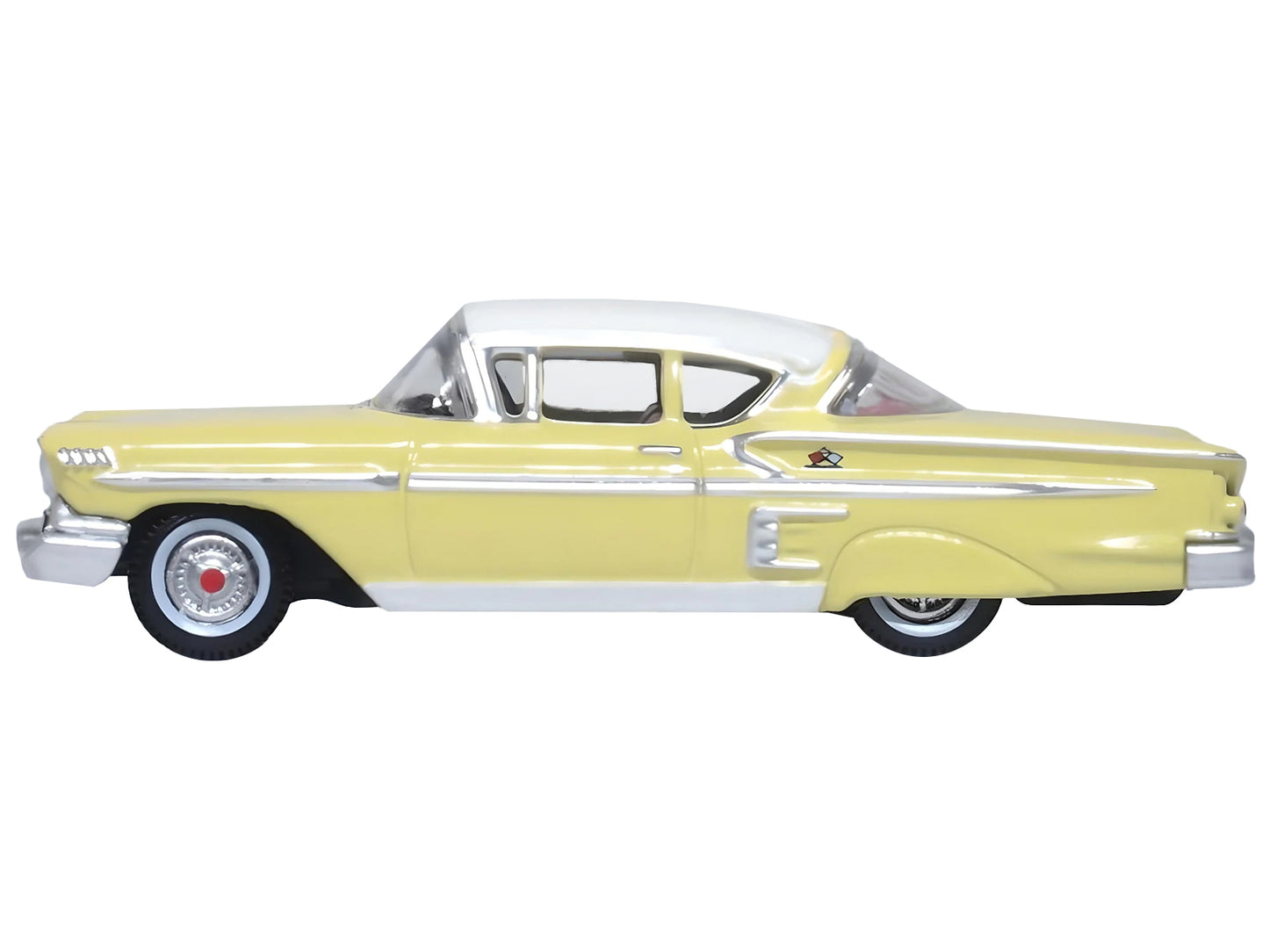 1958 Chevrolet Impala Sport Cream Diecast Model Car