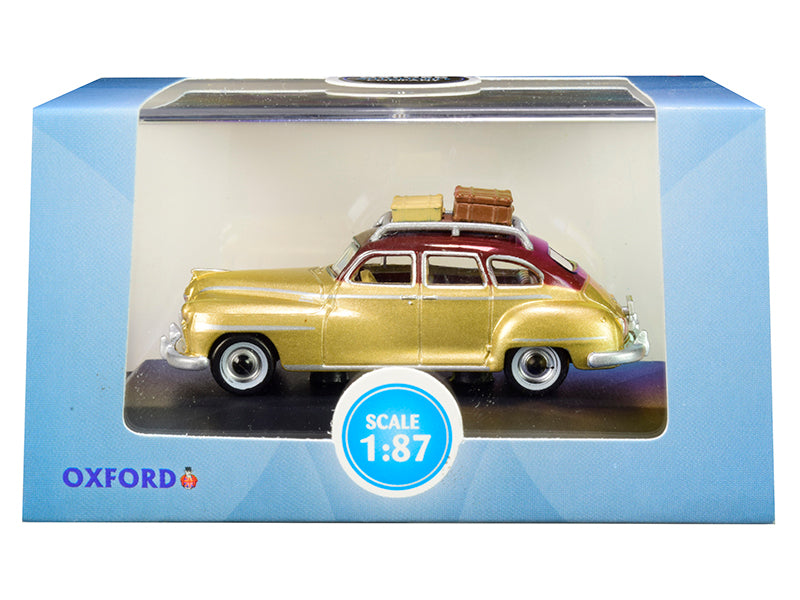 1946 DeSoto Suburban w Gold Diecast Model Car