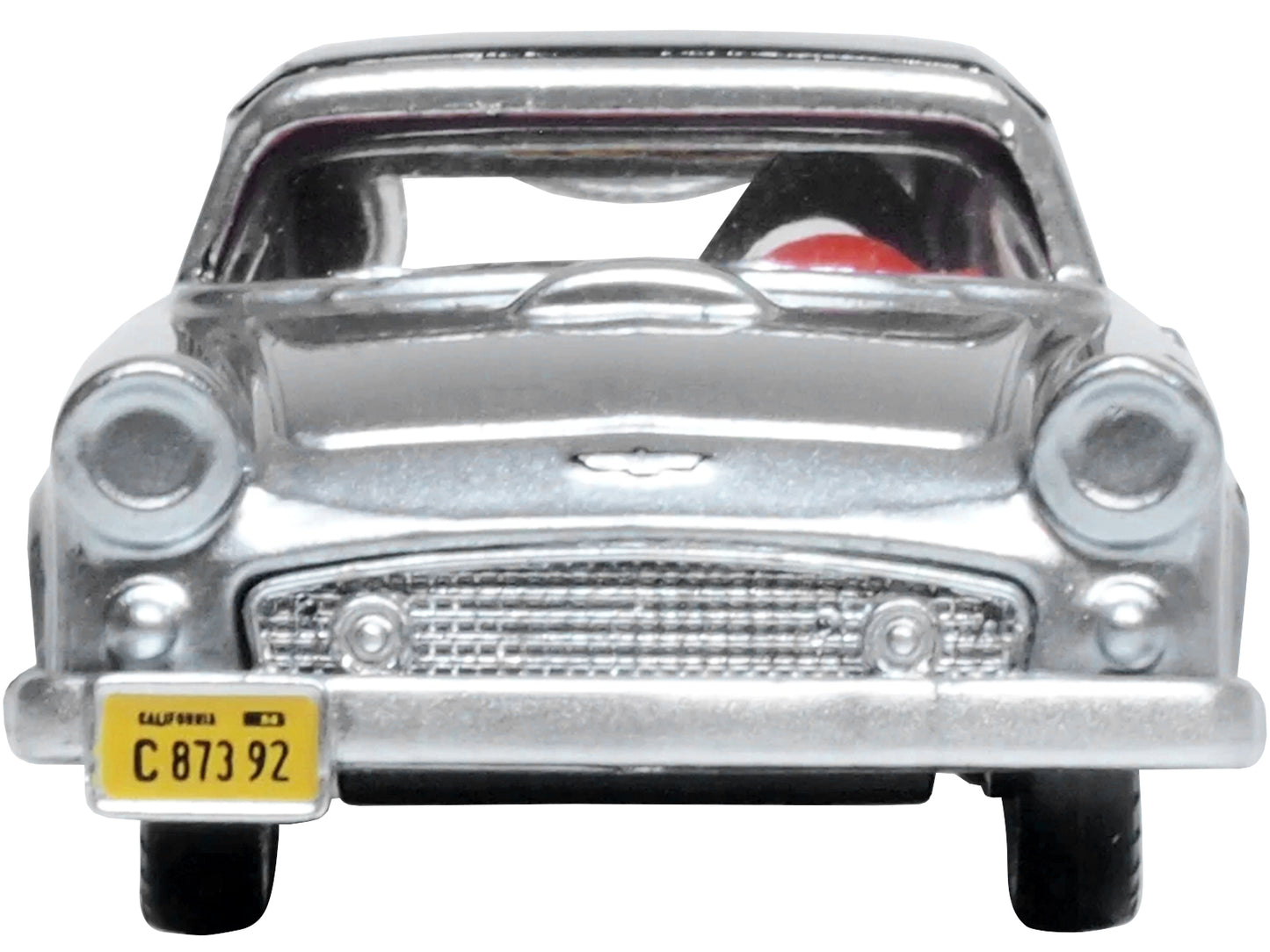 1956 Ford Thunderbird Gray Diecast Model Car