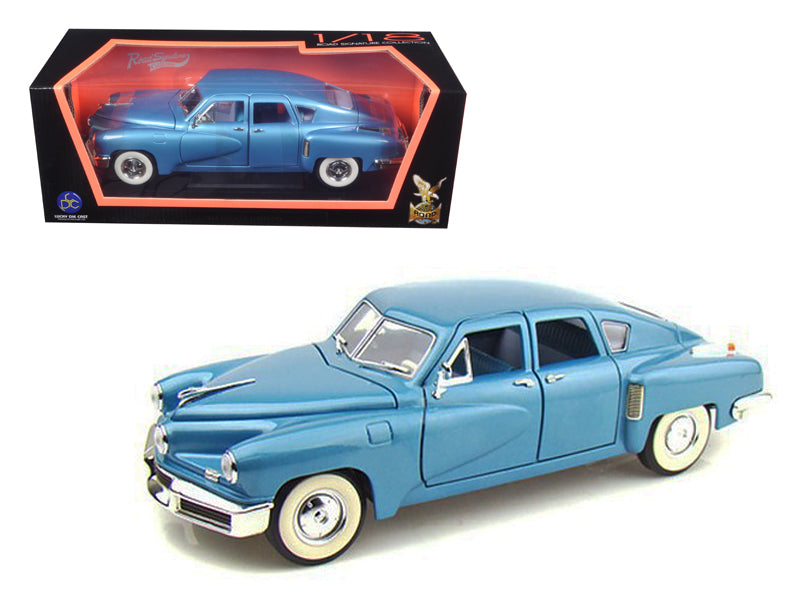 1948 Tucker Torpedo Blue Diecast Model Car